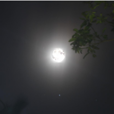 Traditional night scene enhancement example